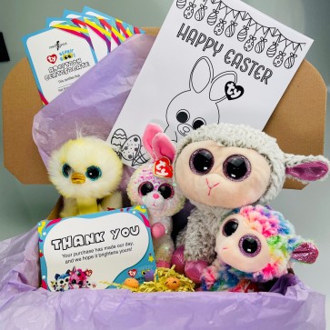 Ty Easter Beanie Boos & Flippables Bundle Shipping Included