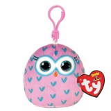 Winks the Owl Clip Mini Squish-A-Boo