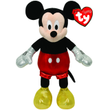 Mickey Mouse Red Sparkle Beanie Babies