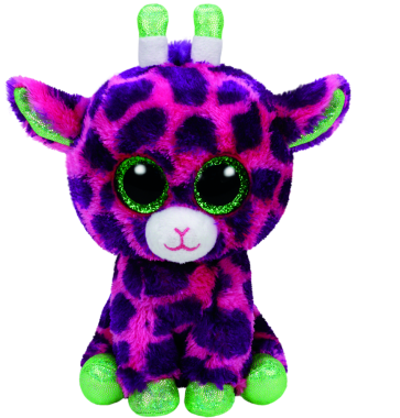 Gilbert the Pink Giraffe Regular Beanie Boo