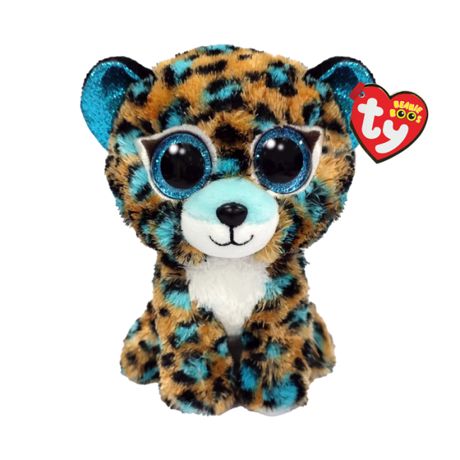 Blue leopard shop beanie boo