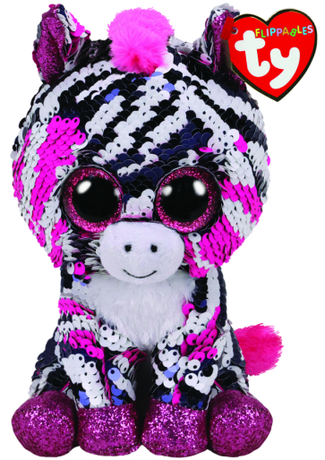 Zoey the Pink Zebra Regular Flippables