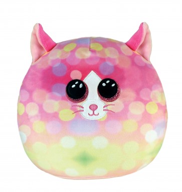 Sonny the Pink Cat 10" Squish-A-Boos