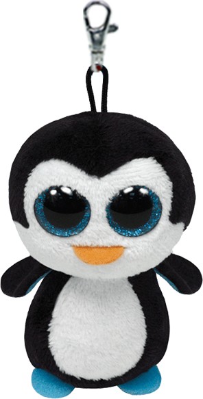 Waddles the Penguin Clip Beanie Boo