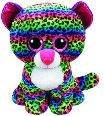 Dotty the Multi-Coloured Leopard (large)