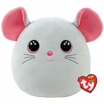 Catnip the Mouse 14" Squish-A-Boos