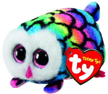 Hootie the Multicoloured Owl Teeny Tys