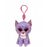 Cassidy the Lavender Cat Clip Beanie Boo