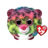 Dotty the Multicoloured Leopard Ty Puffies