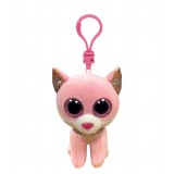 Fiona the Pink Cat Clip Beanie Boo